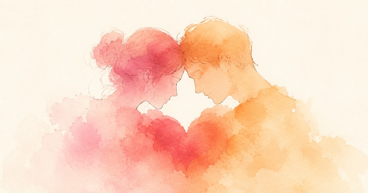 We-ness cover — a soft illustration of two overlapping circles, one rose and one amber, blending into a warm heart where they meet, on a cream background